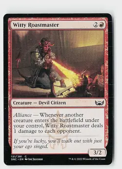 Witty Roastmaster C Streets of New Capenna 131 NM - Image 1