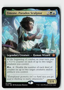 Zimone, Paradox Sculptor (Extended Art) M Foundations 483 NM - Image 1