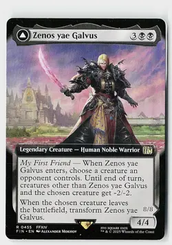 Zenos yae Galvus (Extended Art) R FINAL FANTASY 455 NM - Image 1