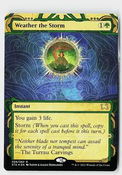 Weather the Storm (Foil Etched) Foil R Strixhaven: Mystical Archive 58 NM - Image 1