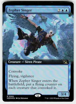 Zephyr Singer (Extended Art) Foil R March of the Machine 355 NM - Image 1