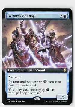 Wizards of Thay (Extended Art) Commander Legends Battle for Baldur's Gate 568 NM - Image 1