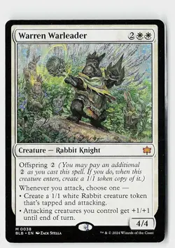 Warren Warleader M Bloomburrow 38 NM - Image 1