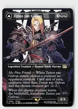 Zenos yae Galvus (Borderless) R FINAL FANTASY 384 NM - Image 1