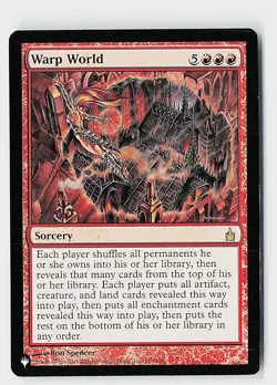 Warp World R The List Reprints 150/306 NM - Image 1