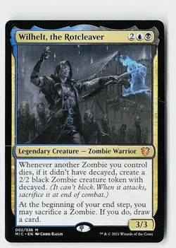 Wilhelt, the Rotcleaver M Commander: Innistrad: Midnight Hunt 2 NM - Image 1