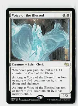 Voice of the Blessed R Innistrad: Crimson Vow 44 NM - Image 1