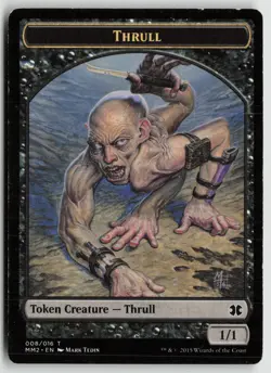 Thrull Token Moderately Played 8 Modern Masters 2015 Magic: The Gathering - Image 1