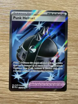 Pokemon Punk Helmet 121/094 Me02: Phantasmal Flames Ultra Rare. Free Shipping!!! - Image 1