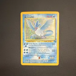 Pokemon TCG Articuno 2/62 Fossil 1999 WOTC Holo Rare NM M - Image 1