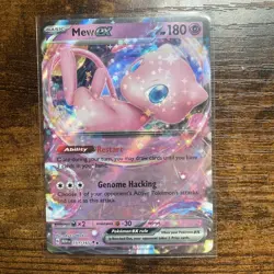 Pokemon TCG Mew EX 151/165 Scarlet & Violet Holo Double Rare - Image 1
