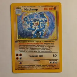 LP Machamp Deck Exclusives Holo Rare 8/102 English 1st Ed - Image 1