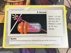 X Attack - Groundbreakers - 7/8 - Pokemon Trading Figure Game - Trainer - MP - Image 2