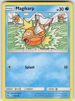 Magikarp Common Hidden Fates 15/68 Pokemon - Image 1