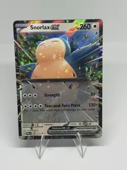 Snorlax ex [SV: Prismatic Evolutions - 076/131] Double Rare - Image 1