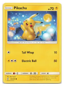 Pikachu 56/236 Common Unified Minds Pokemon 2019 - Image 1