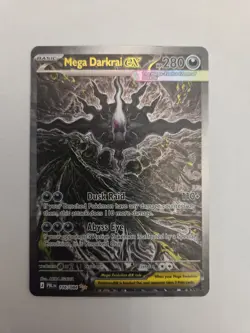 Mega Darkrai Ex Special Illustration Rare Pokemon TCG Pitch Black 116/084 NM - Image 1