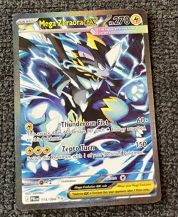 Mega Zeraora EX 114/084 Special Illustration Rare Pitch Black - Image 4