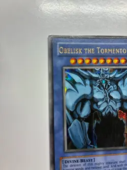 USA Seller Yugioh Obelisk the Tormentor GBI-002 Ultra Rare LP - Image 3