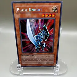 Konami Yu-Gi-Oh! TCG Blade Knight CT1-EN002 Secret Rare Foil LE EN 2004 - Image 1