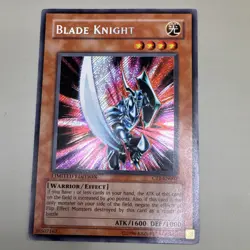 Konami Yu-Gi-Oh! TCG Blade Knight CT1-EN002 Secret Rare Foil LE EN 2004 - Image 2