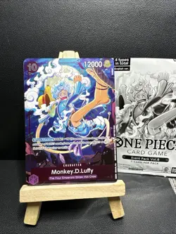 Monkey.D.Luffy (Event Pack Vol. 8) P-099 One Piece Promotion Cards Foil Minty - Image 1
