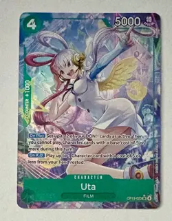 Uta OP13-023 SR Carrying On His Will One Piece English Alternate Art - Image 1