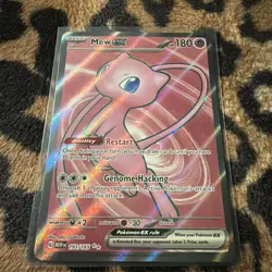 Pokemon 151 Mew EX Full Art 193/165 - Image 1