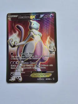 Pokemon TCG Mewtwo EX Full Art Card Breakthrough 158/162 XY - Image 1