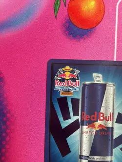 Red Bull Double DON!! Blue Foil Card Promo Card One Piece TCG Tournament - Image 2