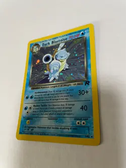 Dark Blastoise CLEAN Mint 3/82 Team Rocket Holo Pokemon Card Unlimited WOTC 2000 - Image 1