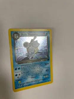 Dark Blastoise CLEAN Mint 3/82 Team Rocket Holo Pokemon Card Unlimited WOTC 2000 - Image 2