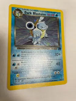 Dark Blastoise CLEAN Mint 3/82 Team Rocket Holo Pokemon Card Unlimited WOTC 2000 - Image 4