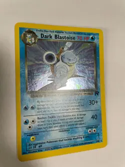 Dark Blastoise CLEAN Mint 3/82 Team Rocket Holo Pokemon Card Unlimited WOTC 2000 - Image 5