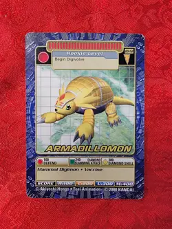 Bandai Digimon Trading Card Series 3 Armadillomon Bo-112 - Image 1