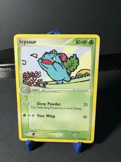 Pokemon TCG Ivysaur Crystal Guardians Uncommon Card 34/100 Regular Lp - Image 1