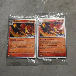 2x Delphox 013/086 Stamped Promo Chaos Rising Pokemon Card SEALED✅ - Image 1