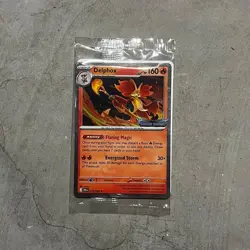 2x Delphox 013/086 Stamped Promo Chaos Rising Pokemon Card SEALED✅ - Image 3