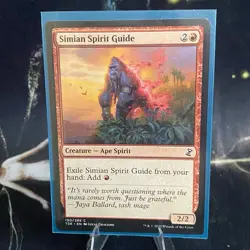 Magic: the Gathering - Simian Spirit Guide Common Time Spiral: Remastered LP 190 - Image 1
