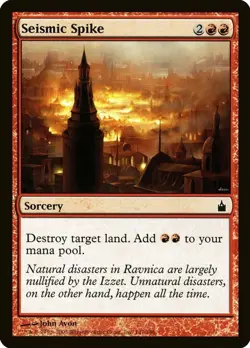 LP - Seismic Spike [RAV - 141] Ravnica: City of Guilds - Image 1