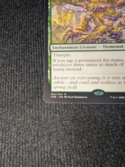 Nyxbloom Ancient MTG Theros Beyond Death Mythic Foil Green 190/254 NM - Image 5
