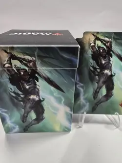 Gideon Blackblade Magic the Gathering Ultra Pro Deck Box War Of The Spark - Image 3