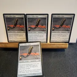 Set of x4, MTG Tenza, Godo's Maul Champions of Kamigawa Regular - Image 1