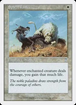 4x Spirit Link - LP - 7th Edition - SPARROW MAGIC - mtg - Image 1