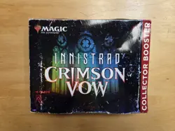 Magic The Gathering Innistrad Crimson Vow Collector Booster Pack Factory Sealed - Image 1