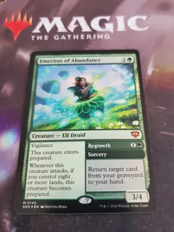 Mtg. Emeritus of Abundance. Foil. Secrets of Strixhaven. Pack Fresh - Image 1