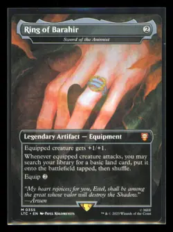 Ring of Barahir M 0355 Regular (Commander) Lord of the Rings MTG - Image 1