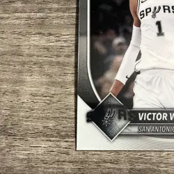 2025-26 Bowman Victor Wembanyama Chrome and Paper Base Card Lot x 2 Spurs - Image 5