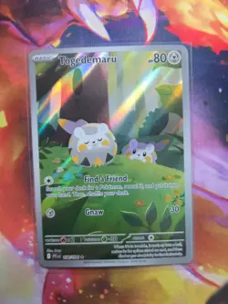 TOGEDEMARU 104/094 Illustration Rare Phantasmal Flames Pokemon Holo Near Mint - Image 1
