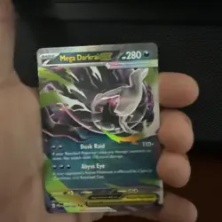 2026 Mega Evolutions - Pitch Black Mega Darkrai ex Double Rare #48 - Image 1